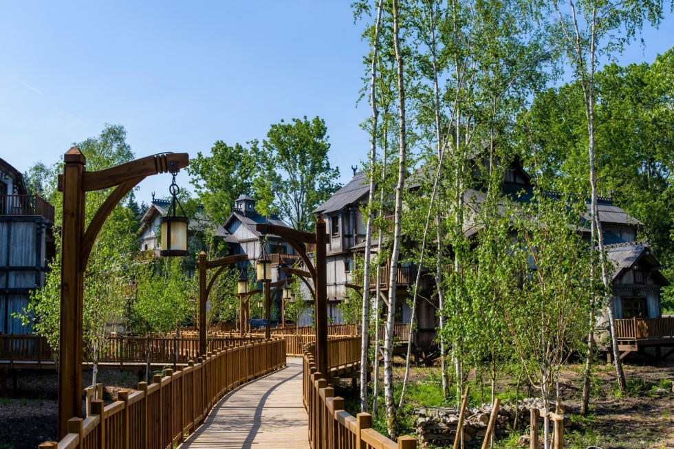 La Cité Suspendue du Parc Astérix