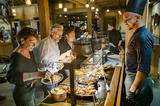 Buffet de plats